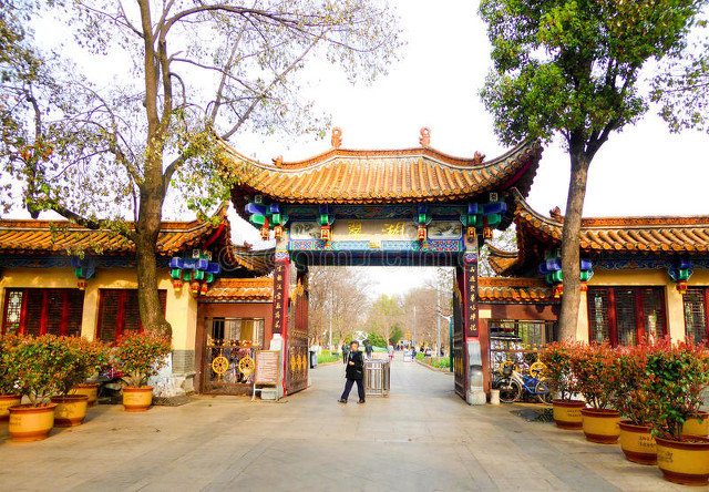 昆明昙华寺公园怎么走：探索这座拥有300多年历史的山玉兰树与瑞应塔的神秘之旅，从这里开始你的春城浪漫约会吧！