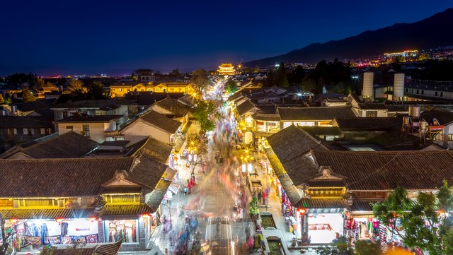 云南大理古城图片：一场视觉盛宴，带你穿越千年历史的奇幻之旅